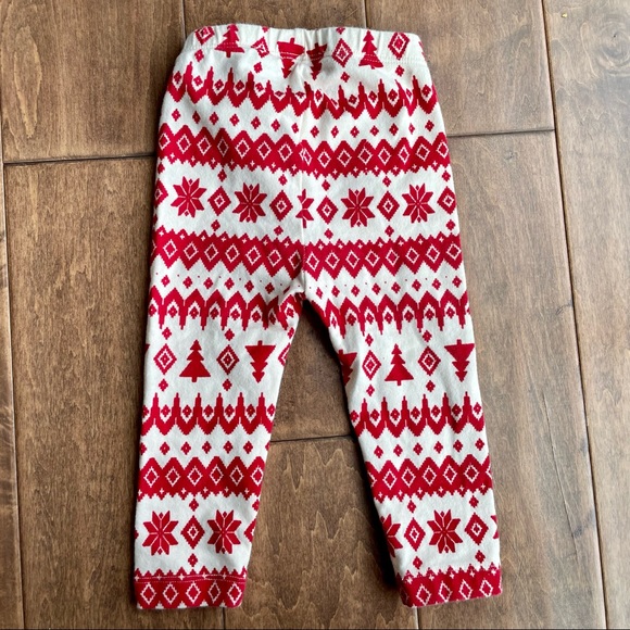 🌟3 for $15🌟Old Navy Baby Fair Isle Leggins - Picture 2 of 4